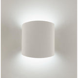 Mantra Asimetric Aplique redondo blanco 6221