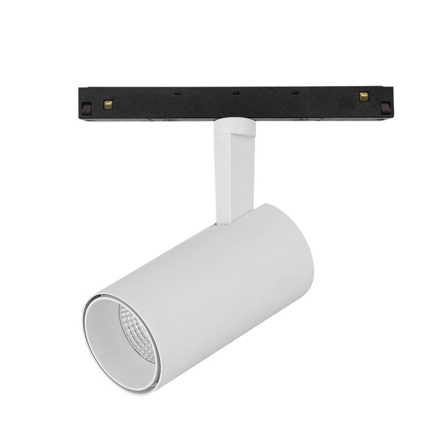 Luminaria Mantra Magneto LED aluminio blanco 3000 IP20 Ø6,5cm