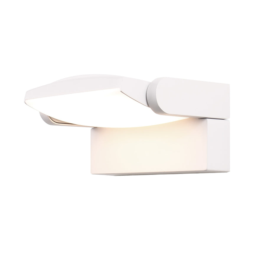 Aplique Mantra Hood LED aluminio blanco 3000 IP65 8,6cm