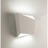 Mantra Asimetric Lámpara de pared aplique blanco 6220