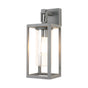 Aplique de exterior Alps Mantra E27 IP65 gris oscuro — ref. 9113 (1)