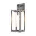 Aplique de exterior Alps Mantra E27 IP65 gris oscuro — ref. 9113 (1)