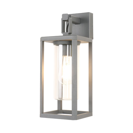 Aplique de exterior Alps Mantra E27 IP65 gris oscuro — ref. 9113 (1)