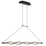 Lámpara de techo Mantra LED acrílico cobrizo 2800 regulable IP20