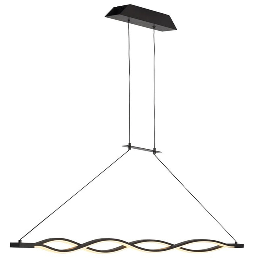 Lámpara de techo Mantra LED acrílico cobrizo 2800 regulable IP20