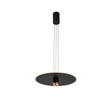 Mantra Nomada Lámpara de techo colgante LED negro/oro 8983