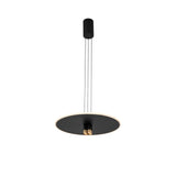 Mantra Nomada Lámpara de techo colgante LED negro/oro 8983