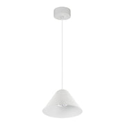 Lámpara de techo Mantra Gruissan LED aluminio blanco 3000 IP20 Ø12cm