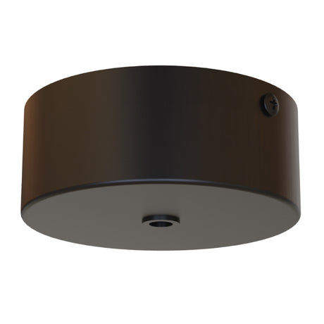 Florón de techo 1 luz redondo superficie Mantra Modular Light negro 9357