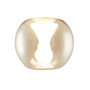 Pantalla tulipa Mantra Andrómeda cristal bronce Ø13cm 8940