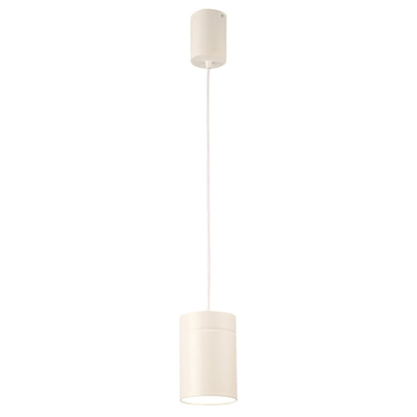 Mantra Lámpara de techo colgante blanco mate Ø12cm 5622