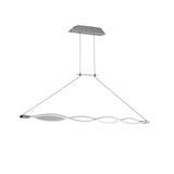 Lámpara de techo Mantra Sahara LED aluminio gris oscuro 3000 IP20