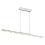 Mantra Lineal Lámpara de techo colgante LED 54W 3000K 151cm blanco 8959