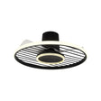 Ventilador de techo Mantra Soho LED acero negro 2700-5000 regulable IP20 Ø66cm