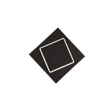 Mantra Dakla Aplique LED  negro 6427
