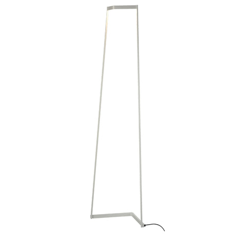 Mantra Minimal Lámpara pie de salón LED regulable 3000K 180cm blanco 7282