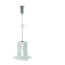 Mantra Hanok CONEXIÓN INTERMEDIA BLANCA CON  CABLE FIJACION blanco 7552