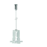 Mantra Hanok CONEXIÓN INTERMEDIA BLANCA CON  CABLE FIJACION blanco 7552