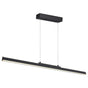 Mantra Lineal Lámpara de techo colgante LED 54W 3000K 151cm negro 8960