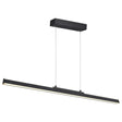 Mantra Lineal Lámpara de techo colgante LED 54W 3000K 151cm negro 8960