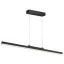 Mantra Lineal Lámpara de techo colgante LED 54W 3000K 151cm negro 8960