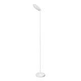 Lámpara de pie Mantra Nassau grande LED aluminio blanco 3000 regulable IP20 Ø27cm