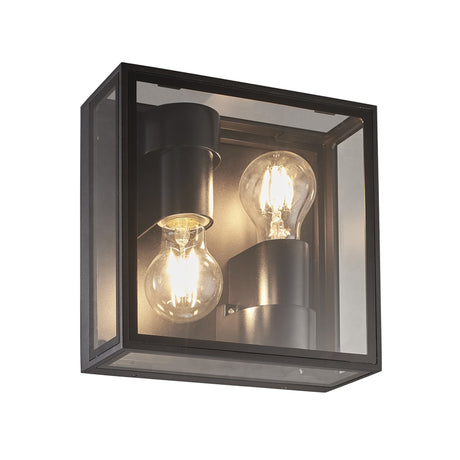 Mantra Verbier Lámpara de pared aplique gris oscuro 7065