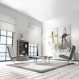 Plafón Mantra Eos 4 luces acrílico blanco IP44 18cm