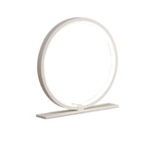 Lámpara de sobremesa Mantra Kitesurf LED aluminio blanco 3000 IP20 Ø25,7cm