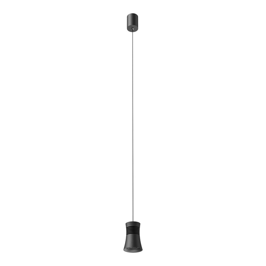 Mantra Pagoda Lámpara de techo colgante LED 12.5W 4000K negro 7787
