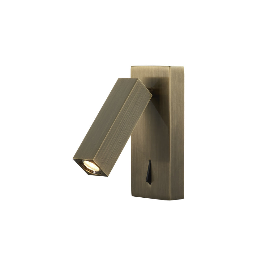 Mantra Tarifa Aplique Lector LED  dorado, cobrizo 6072