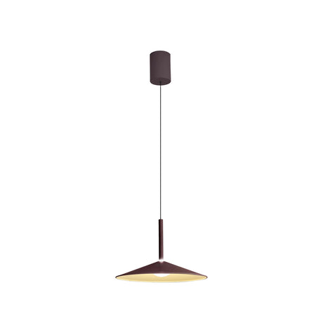 Lámpara de techo Mantra Calice grande LED aluminio marrón 3000 IP20 Ø32cm