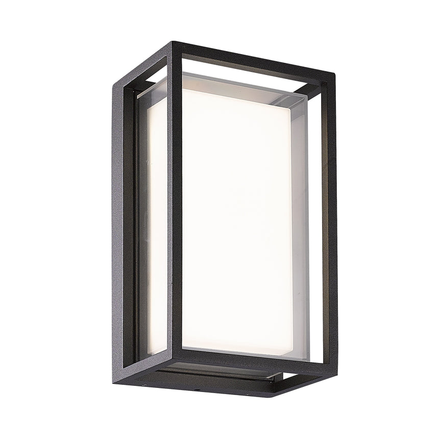 Mantra Chamonix Aplique exterior LED  IP65 gris oscuro 7062