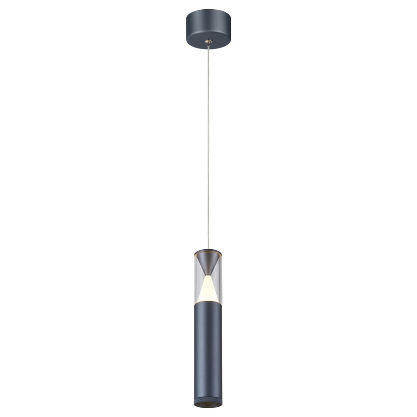 Mantra Spark Lámpara de techo colgante LED 7W 3000K gris oscuro — ref. 8967 (1)