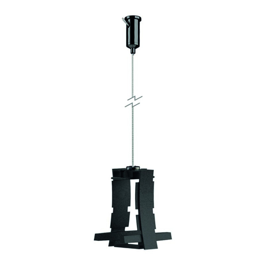 Mantra Hanok CONEXIÓN INTERMEDIA NEGRA CON CABLE FIJACION negro 7558