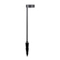 Baliza de exterior Mantra Nagano LED aluminio 3000 IP65 Ø12cm negro — ref. 8478 (1)