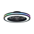 Mantra Gamer Ventilador de techo con luz plafón LED 60W negro 7862