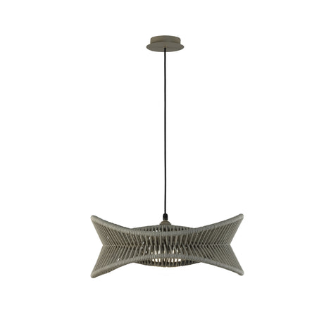 Mantra Polinesia Lámpara beige oscu Ø60cm 7130