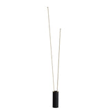 Mantra Vertical Lámpara pie de salón LED 44W 3000K regulable 183cm negro — ref. 7346 (1)