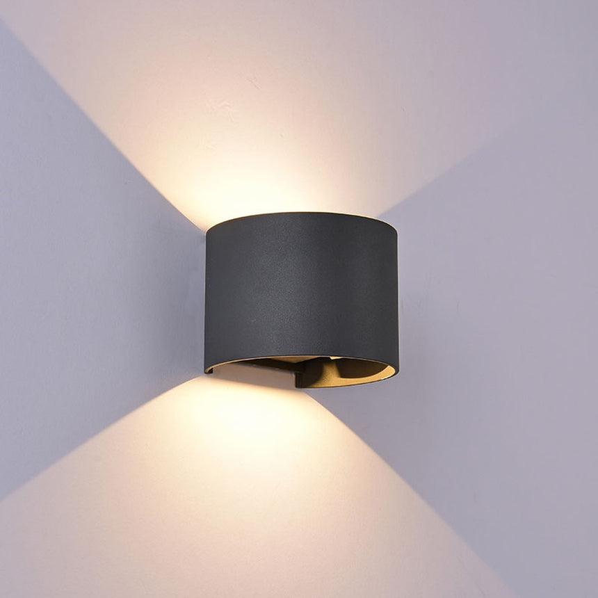 Mantra Davos Aplique exterior LED  IP54 gris oscuro 6522
