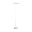 Mantra Tina Lámpara pie de salón LED 12W 3000K blanco y negro 9005