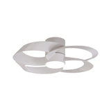 Ventilador de techo Mantra Rose LED acero blanco 2700-5000 regulable IP20 Ø65cm