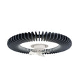 Ventilador de techo con luz Sulion Fono SH 80cm LED blanco con pantalla gris motor DC CCT 2249131 — vista 2
