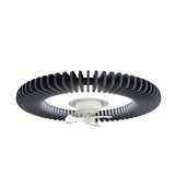 Ventilador de techo con luz Sulion Fono 80cm LED blanco con pantalla gris motor DC CCT 2249131 — vista 2