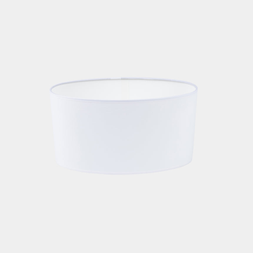 Pantalla LedsC4 Shade Oval blanco 28,5x15cm PAN-177-14