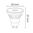 Bombilla LED GU10 LEDME 8W 2700K 12° COB PRO