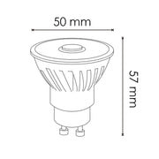 Bombilla LED GU10 LEDME 8W 2700K 12° COB PRO
