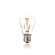 Bombilla Ideal Lux Goccia 153964 E27 de cristal transparente con filamentos LED