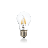 Bombilla Ideal Lux Goccia 253428 E27 de cristal transparente y filamentos LED