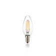 Bombilla Ideal Lux Oliva 101224 E14 de cristal transparente con filamentos LED